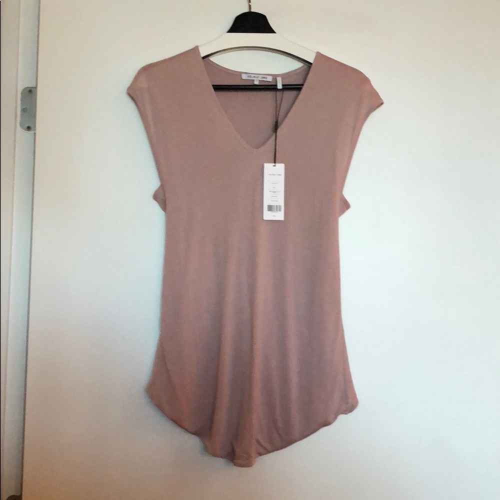 New Helmut Lang Twist Back Top Size Small